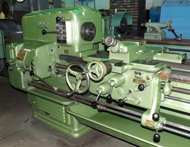 19" x 54" AMERICAN ... LATHE 1-3/4" SPINDLE HOLE